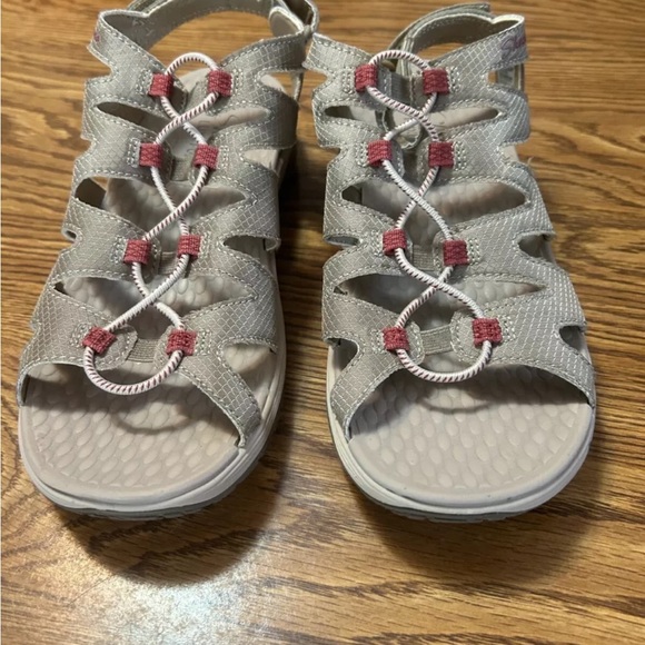 Skechers Lomell Women Size 8 Sandals Slingback Vegan Ripstop Upper - Picture 2 of 8